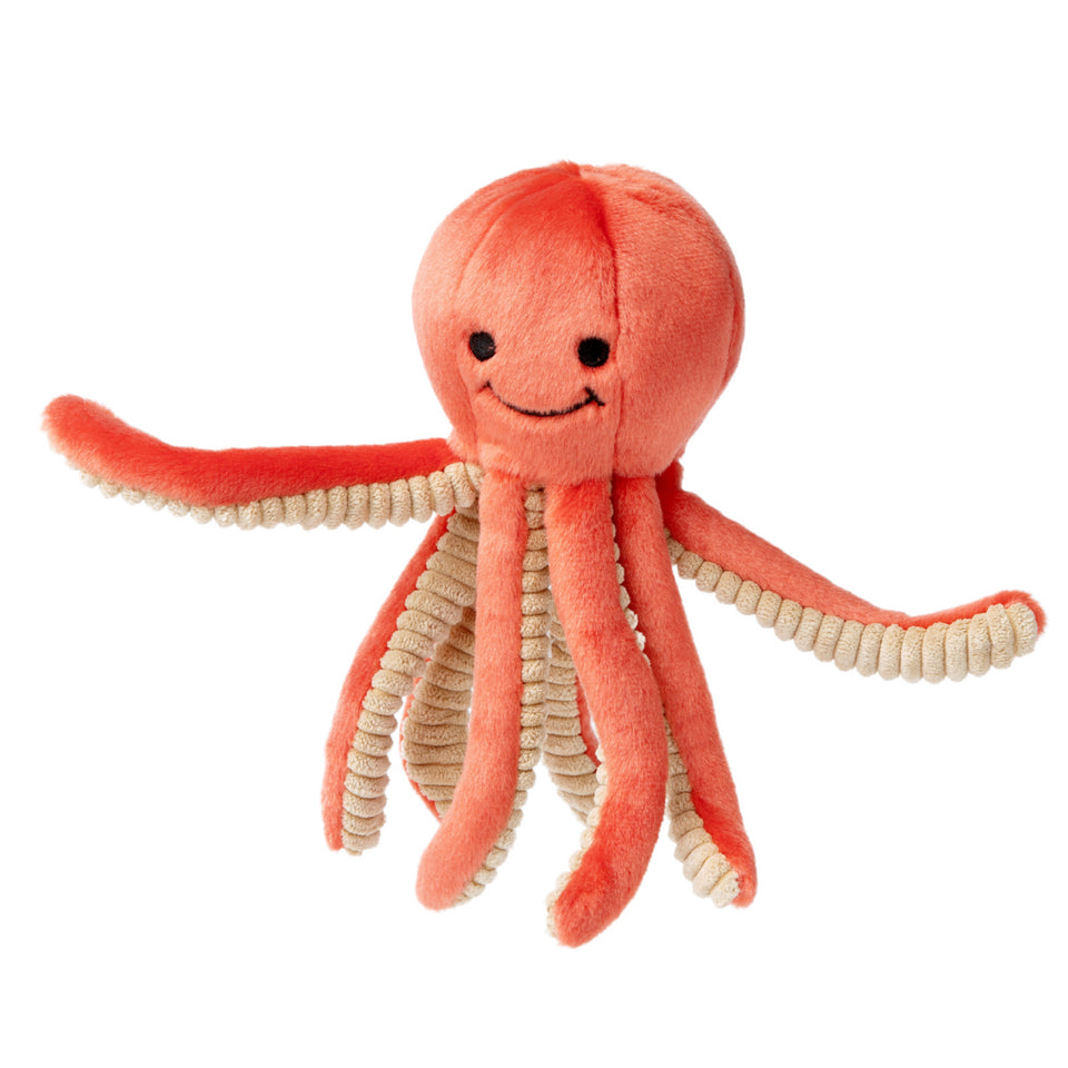 Small Durable Octopus Plush Dog Toy
