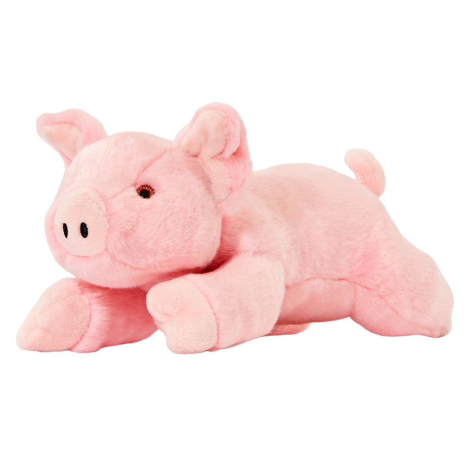 Medium Durable Pig Plush Dog Toy