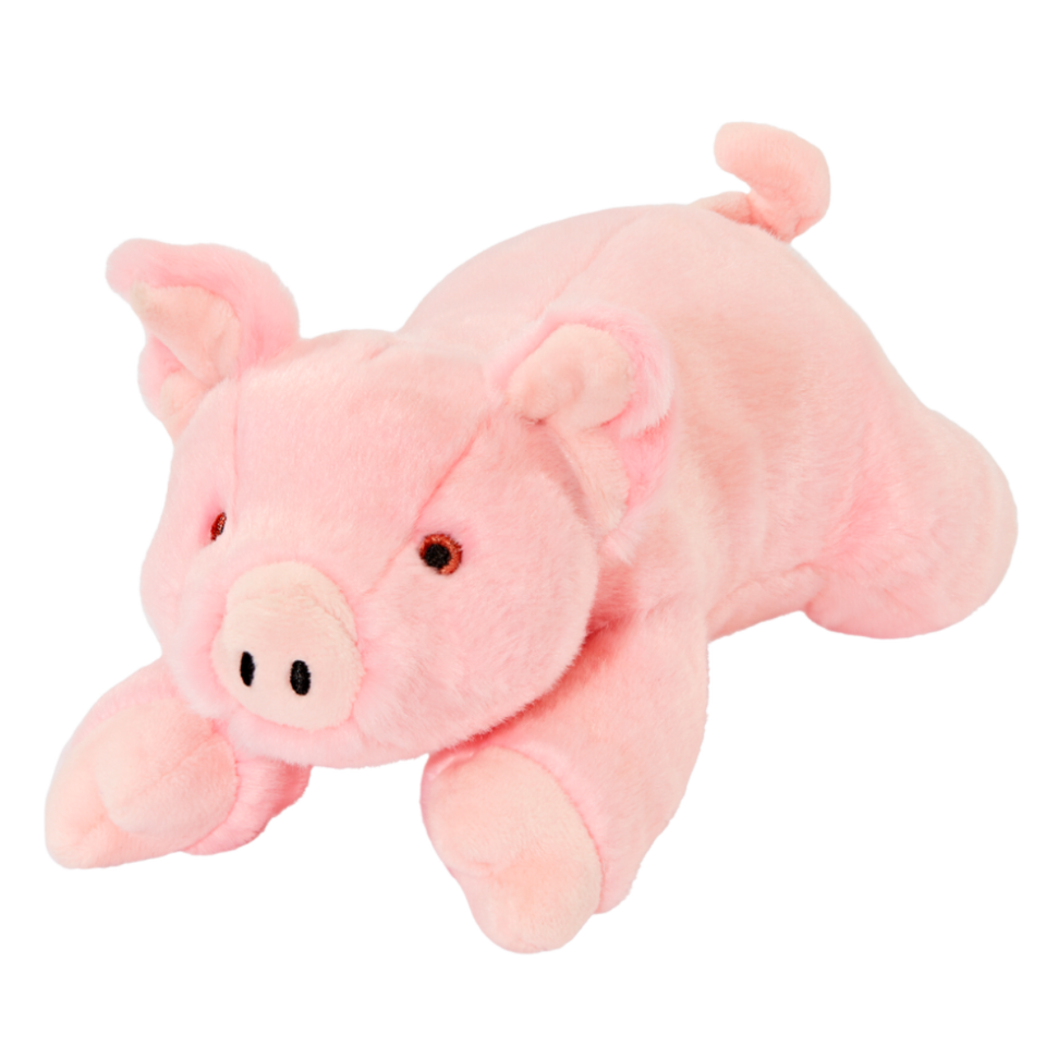 Medium Durable Pig Plush Dog Toy