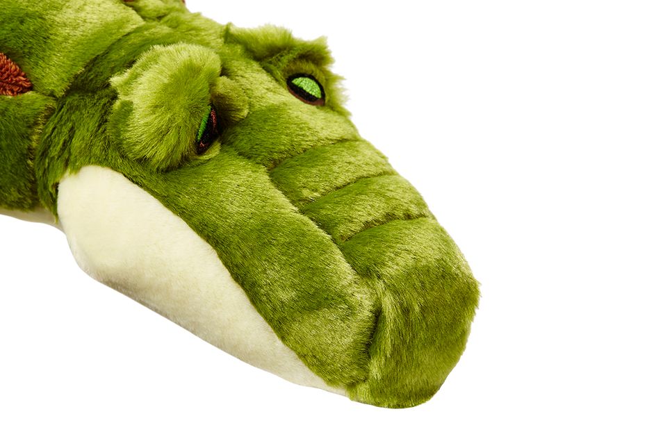 Extra Large Durable Gator Plush Dog Toy