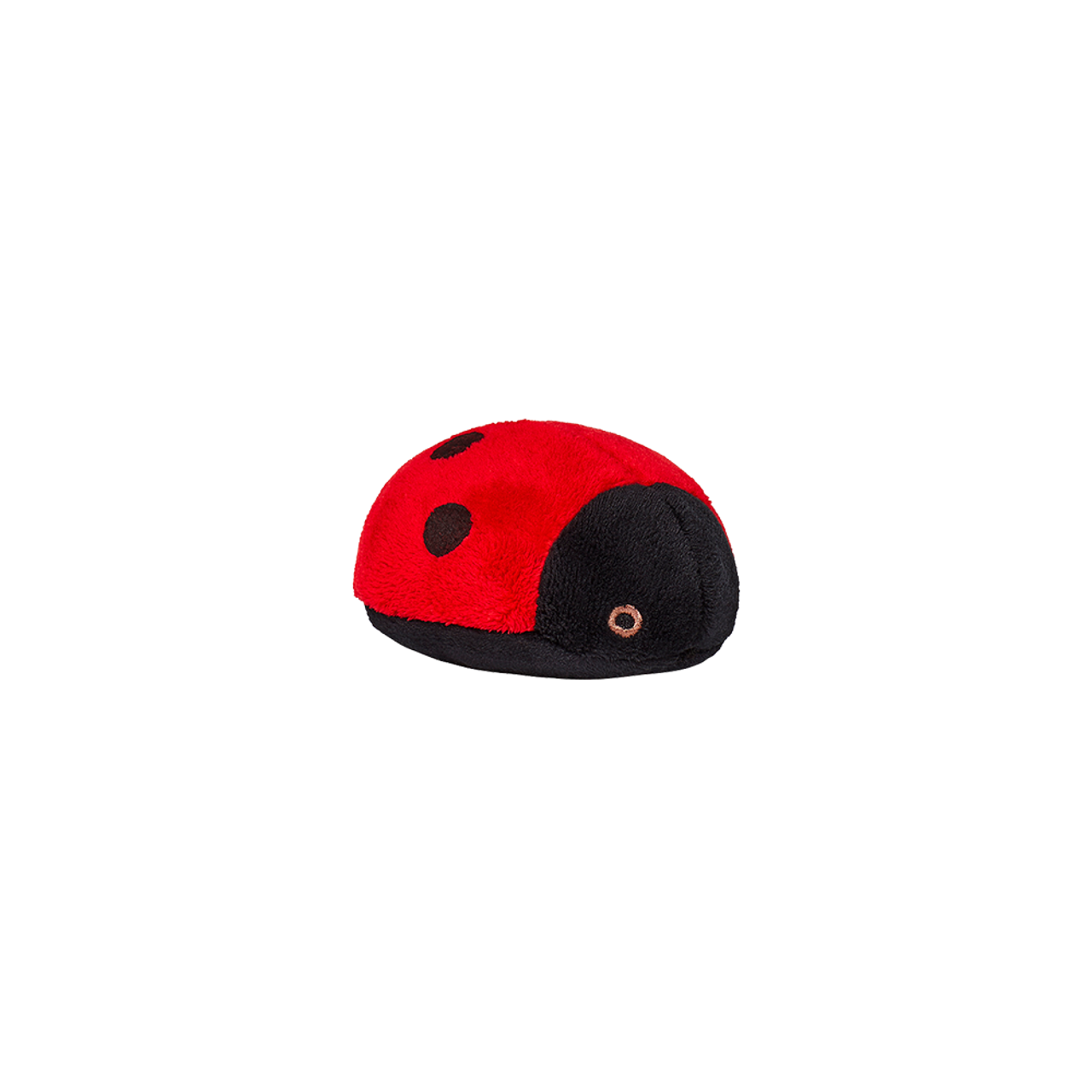 Extra Small Durable Ladybug Plush Dog Toy