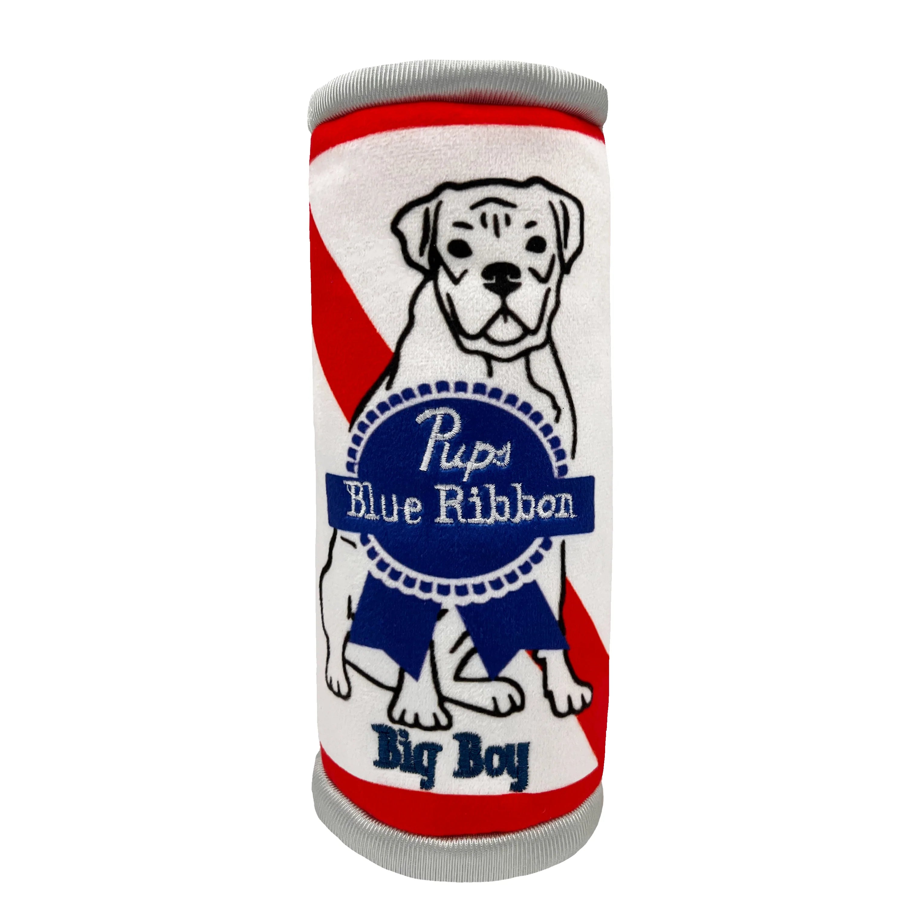 Blue Ribbon Can Plush Dog Toy