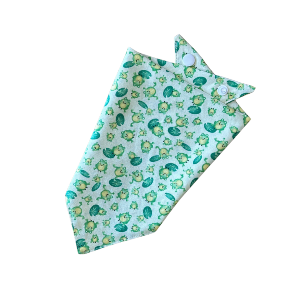 Bunny Print Cotton Dog Bandana