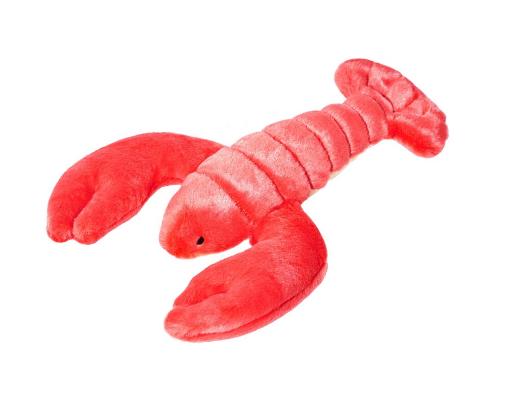 Medium Durable Lobster Plush Dog Toy