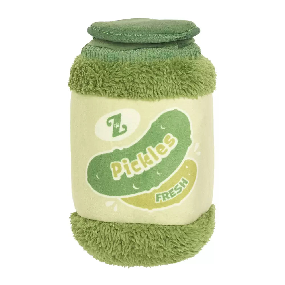 Pickle Jar Hide-and-Seek Plush Dog Toy