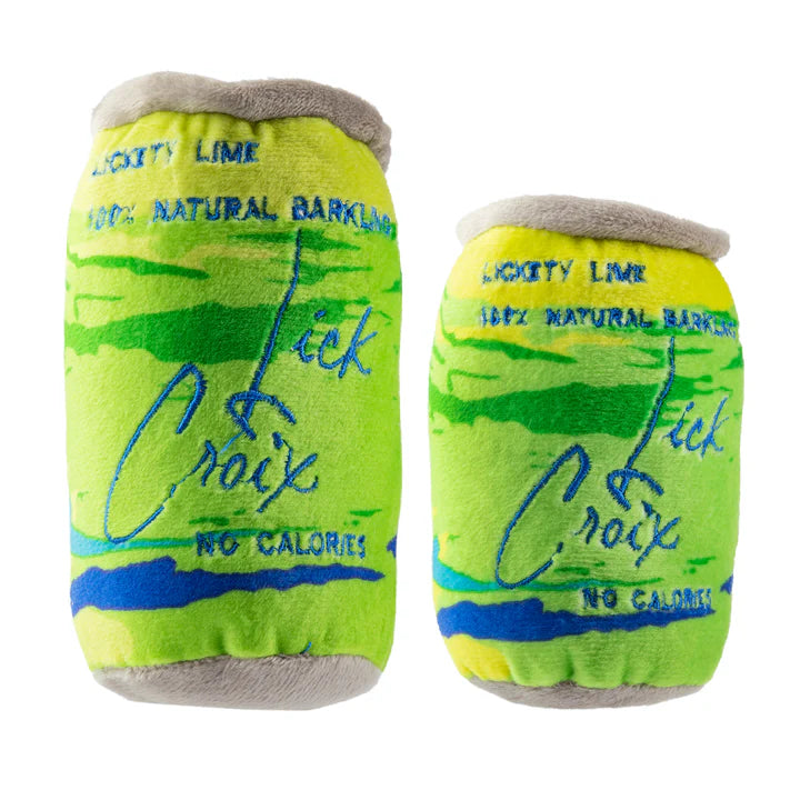 Sparkling Water Can Plush Dog Toy