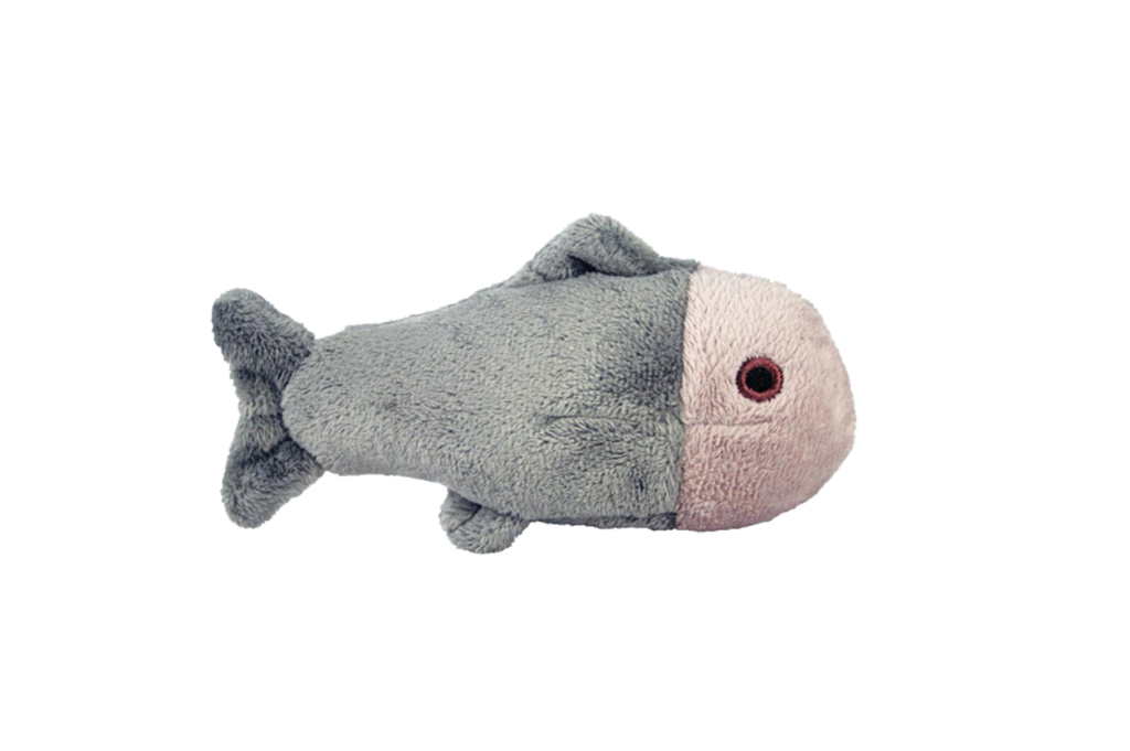 Extra Small Squeaky Durable Fish Plush Dog Toy