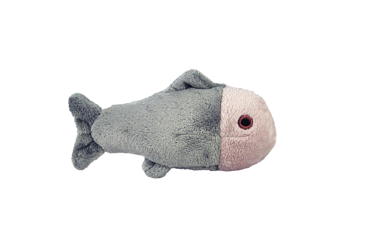 Extra Small Squeaky Durable Fish Plush Dog Toy