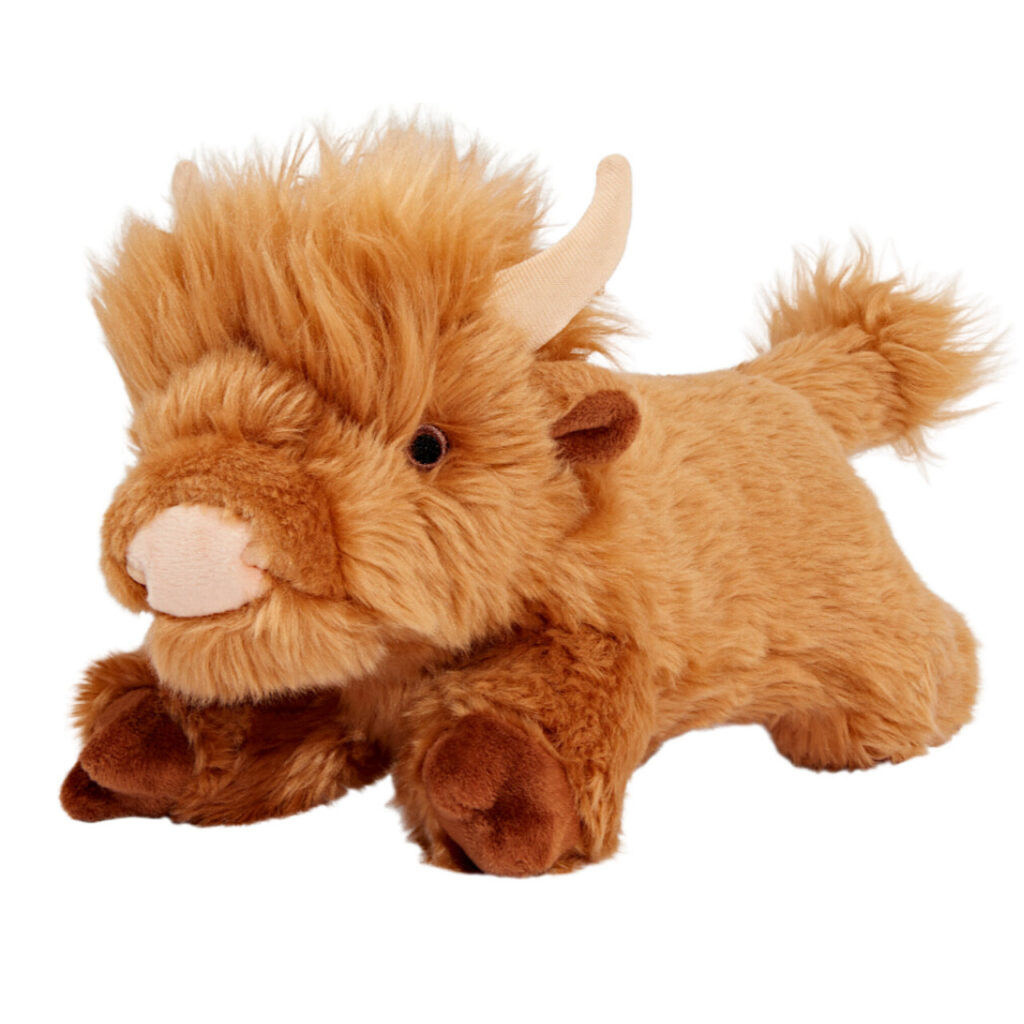 Medium Durable Cow Plush Dog Toy
