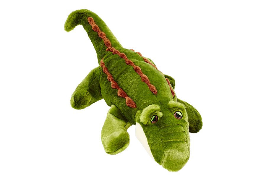 Extra Large Durable Gator Plush Dog Toy